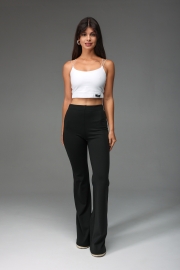 Брюки клеш №1-22 (Черный)