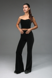 Палаццо бархатные №1-26 (Черный)