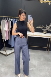 Брюки 1-31 (Темно-синий с напылением)