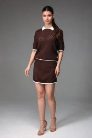 Юбка №235 (Шоколад)