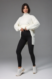 Леггинсы №6-1А (Черный)