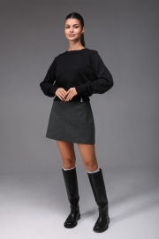 Юбка №4-9 (Темно-серый)